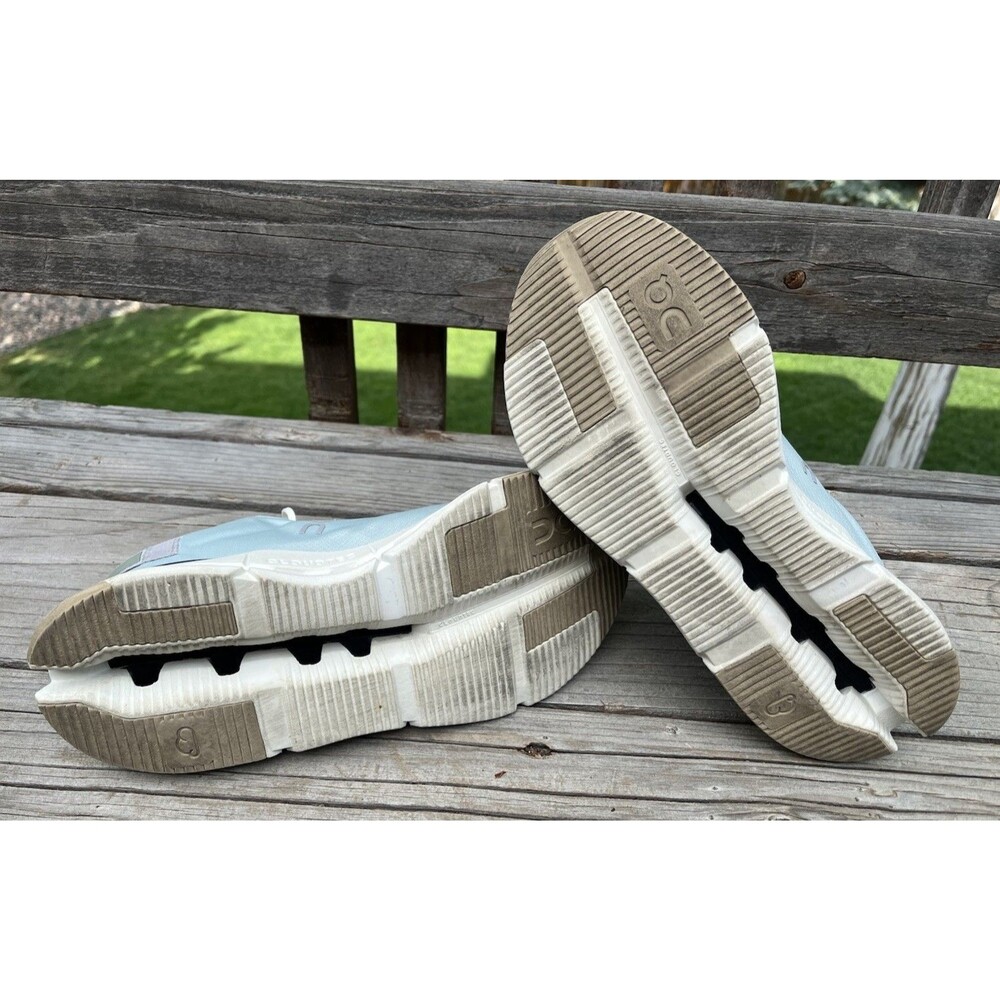 On Cloudnova Form Women’s 10 Running Shoes Mineral/Ivory - Picture 8 of 12